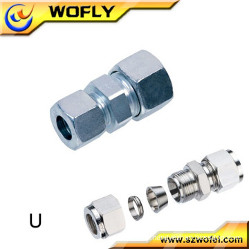 gas 2000psi high pressure laboratory union connector fitting